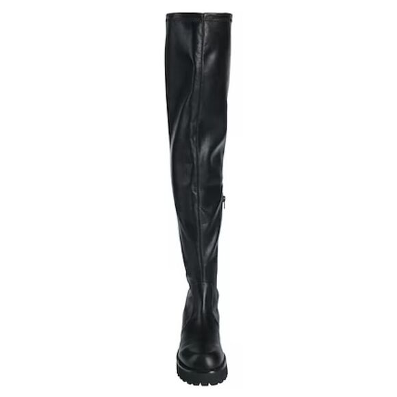 Jeffrey Campbell Knee Boots in Black, Size 6, New without Box MSRP $310 - Picture 2 of 9